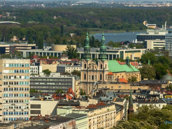Poznań z poziomu dachu. Ataner ul. Towarowa 39 fot. Sławek Wąchała