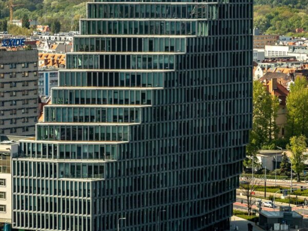 Poznań z poziomu dachu. Ataner ul. Towarowa 39 fot. Sławek Wąchała