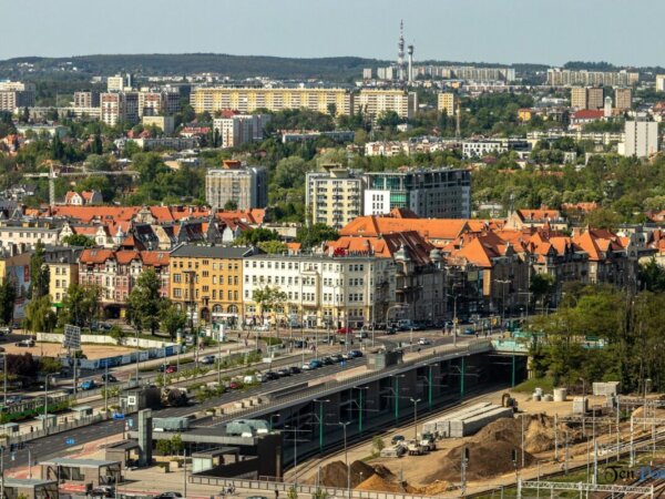 Poznań z poziomu dachu. Ataner ul. Towarowa 39 fot. Sławek Wąchała