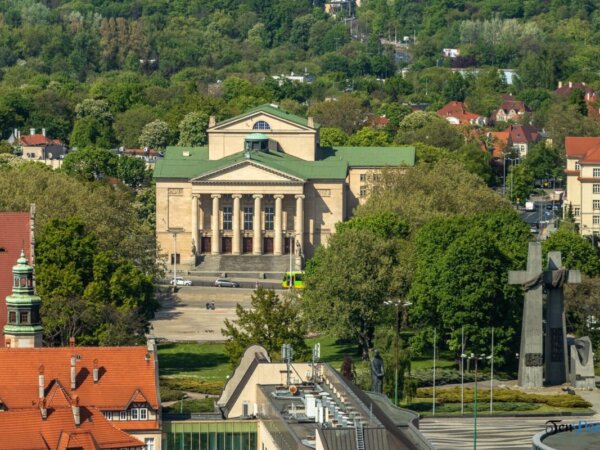 Poznań z poziomu dachu. Ataner ul. Towarowa 39 fot. Sławek Wąchała