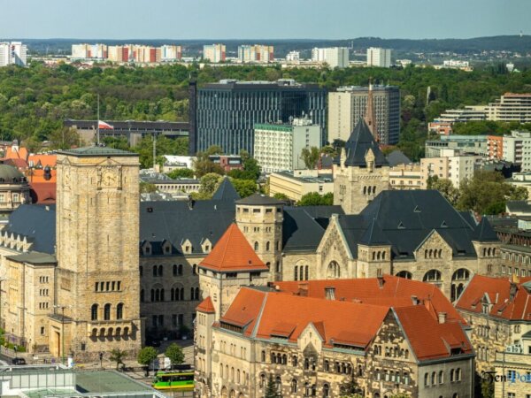 Poznań z poziomu dachu. Ataner ul. Towarowa 39 fot. Sławek Wąchała