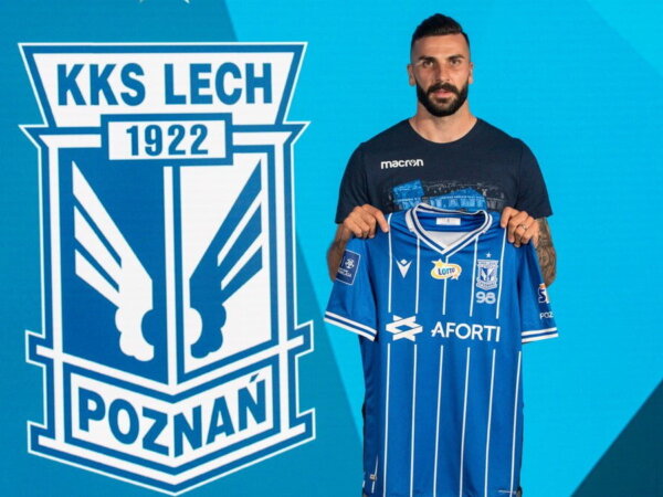 Mikael Ishak fot Przemysław Szyszka Lech Poznań