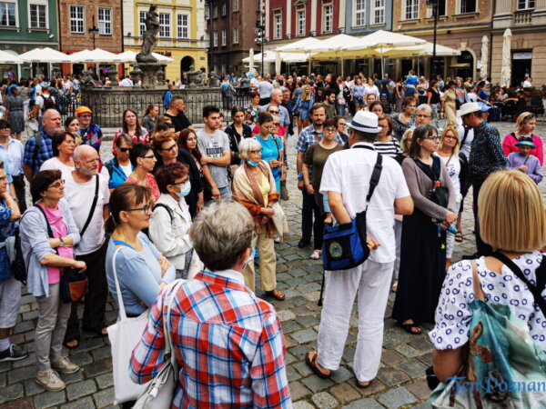 Poznań w obliczu zarazy na przestrzenie wieków - spacer z przewodnikiem - Lato na Gołębiej fot. Sławek Wąchała