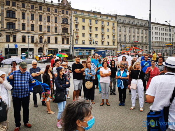 Poznań w obliczu zarazy na przestrzenie wieków - spacer z przewodnikiem - Lato na Gołębiej fot. Sławek Wąchała