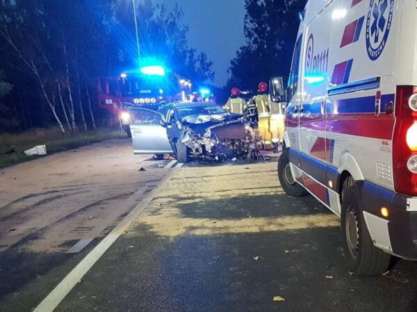wypadek fot. OSP Ocieszyn