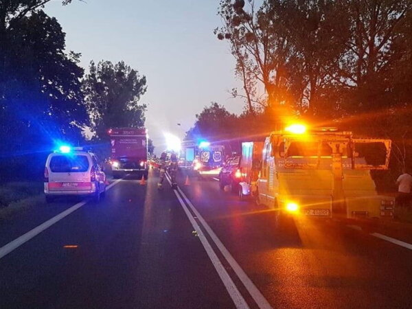 wypadek fot. OSP Ocieszyn