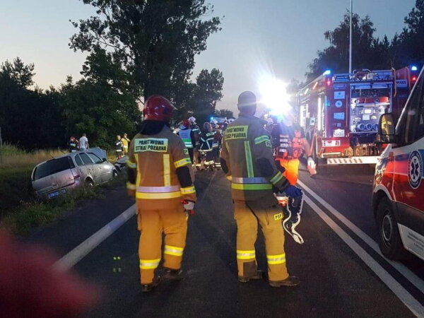 wypadek fot. OSP Ocieszyn