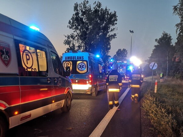 wypadek fot. OSP Ocieszyn