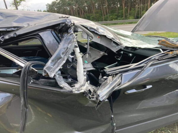wypadek w Kępnie fot. OSP Perzów