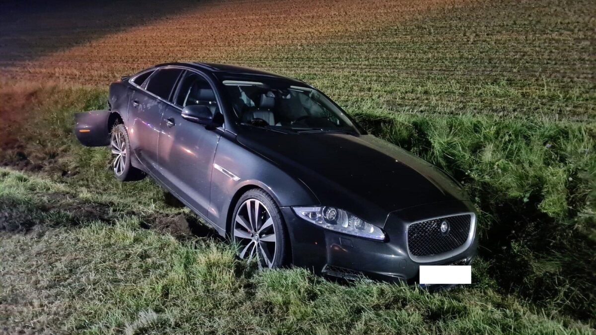 zderzenie pojazdów na DK15 fot. KP PSP Krotoszyn