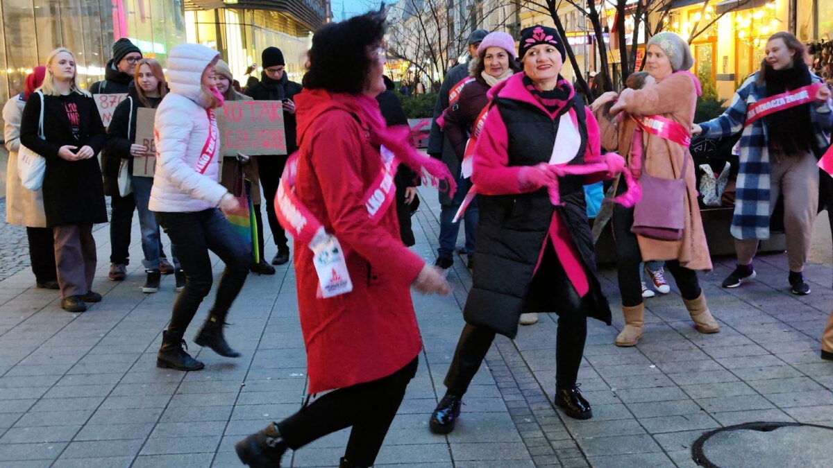 One Billion Rising Poznań fot. K. Adamska