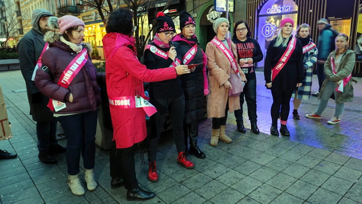 One Billion Rising Poznań fot. K. Adamska