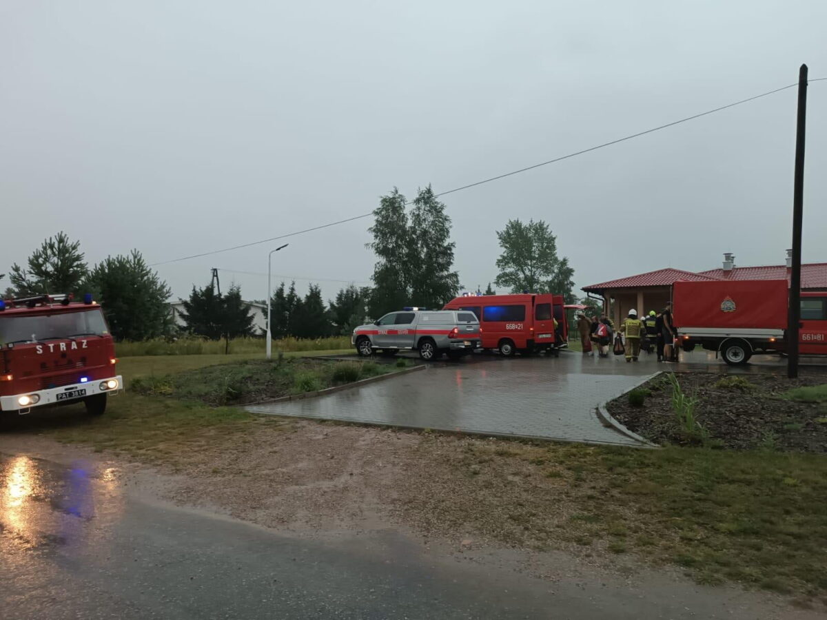 Skutki Burzy Fot. KP PSP Zlotow Jednostki OSP Z Powiatu Zlotowskiego 3