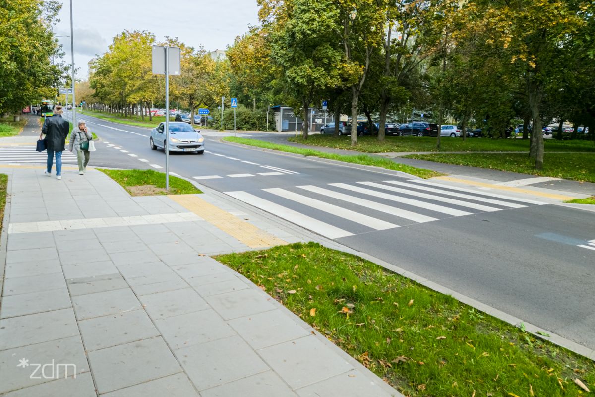 1 nowe przejście dla pieszych
