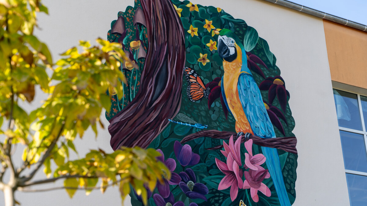 Ekologiczny mural